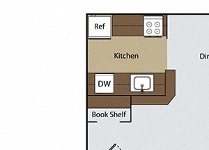 1 Bedroom 1 Bath 1 Bedroom 1 Bath
